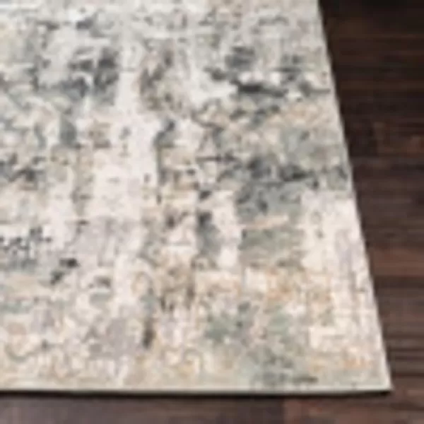 Artistic Weavers Jameela Modern Abstract Area Rug Silver GrayT 53 x 73Silver Gray  T 2 X 211