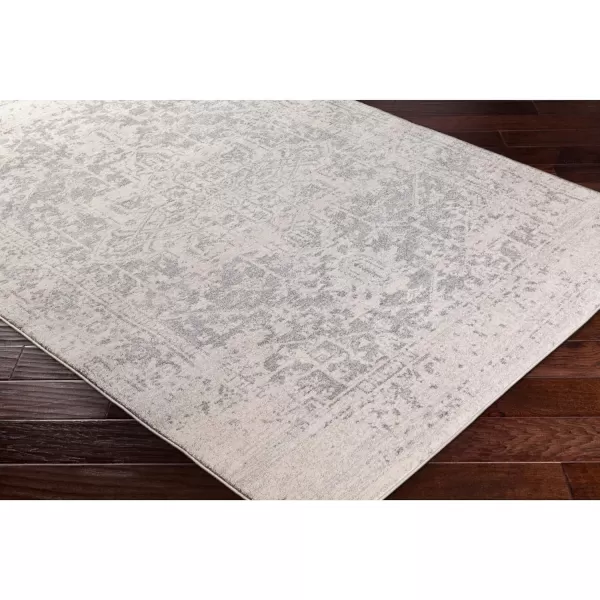 Artistic Weavers Janine Vintage Medallion Area Rug12 x 18GreyGrey 67 x 9