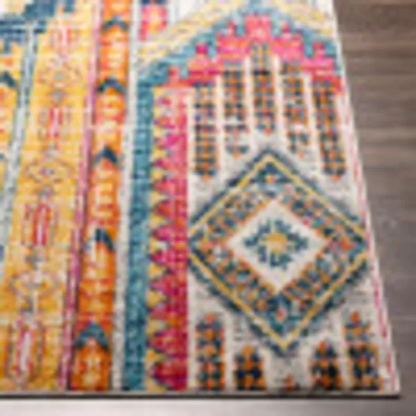 Artistic Weavers Janis Bohemian Tribal Area Rug 53 x 71 OrangeArtistic Weavers Janis Bohemian Tribal Area Rug 53 x 71 Orange