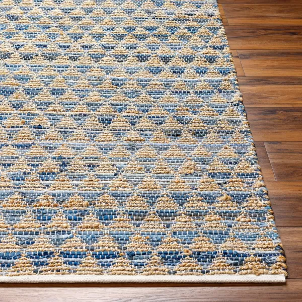 Artistic Weavers Jean Area Rug 5 x 76 BlueBeigeBlueBeige 26 x 8