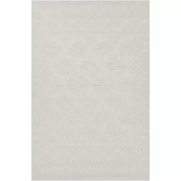 Artistic Weavers Jonah Outdoor Bohemian Area Rug 53 x 73 Cream2 x 211 Cream