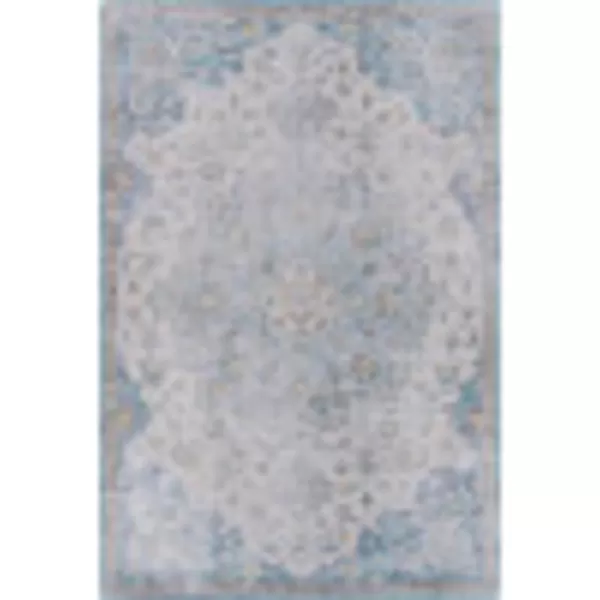 Artistic Weavers Judit Medallion Oriental Area Rug 5 x 76 GreyBlue36 x 56 GreyBlue