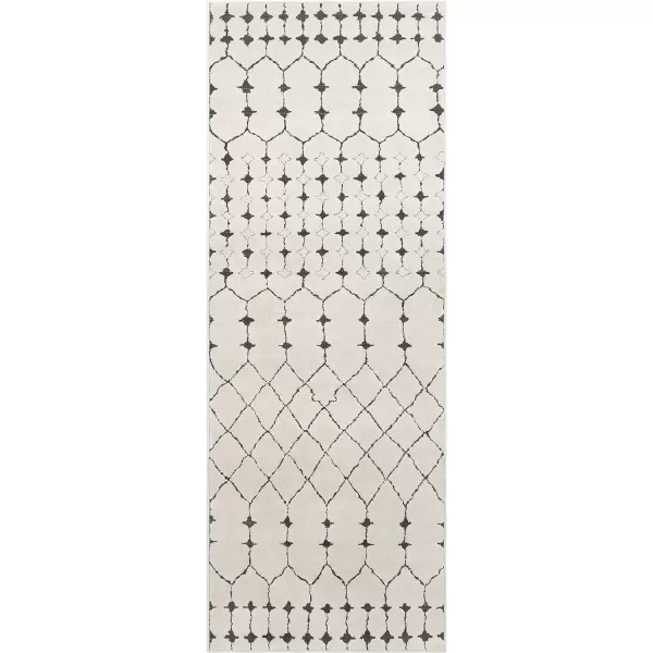 Artistic Weavers Kincaid Area Rug 27 x 73 CharcoalBeigeArtistic Weavers Kincaid Area Rug 27 x 73 CharcoalBeige