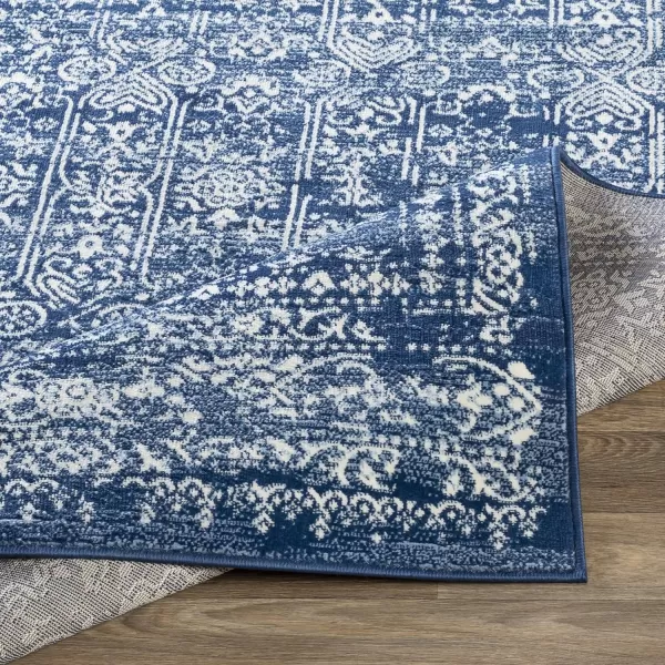 Artistic Weavers Klaudia Trellis Modern Area Rug710 SquareLight GreyDark Blue 9 x 123 Area Rug