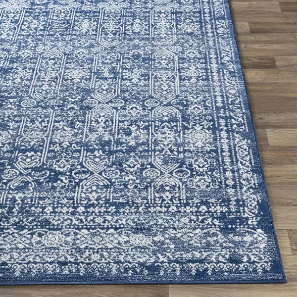 Artistic Weavers Klaudia Trellis Modern Area Rug710 SquareLight GreyDark Blue 9 x 123 Area Rug