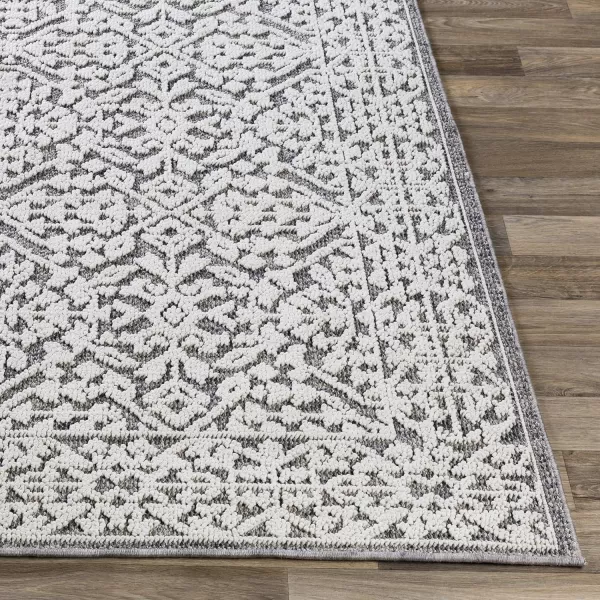 Artistic Weavers Kole Bohemian Outdoor Area Rug 710 x 103 Grey2 x 3 Grey