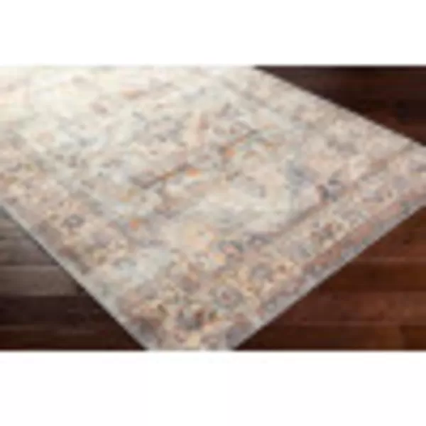 Artistic Weavers Lago Vintage Medallion Area Rug53 x 73 KhakiKhaki 5 ft 3 in x 7 ft 3 in
