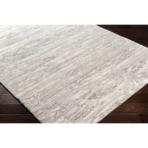 Artistic Weavers Lamarque Modern Shag Area Rug 53 x 73 GrayIvory2 x 3 Gray  Tan