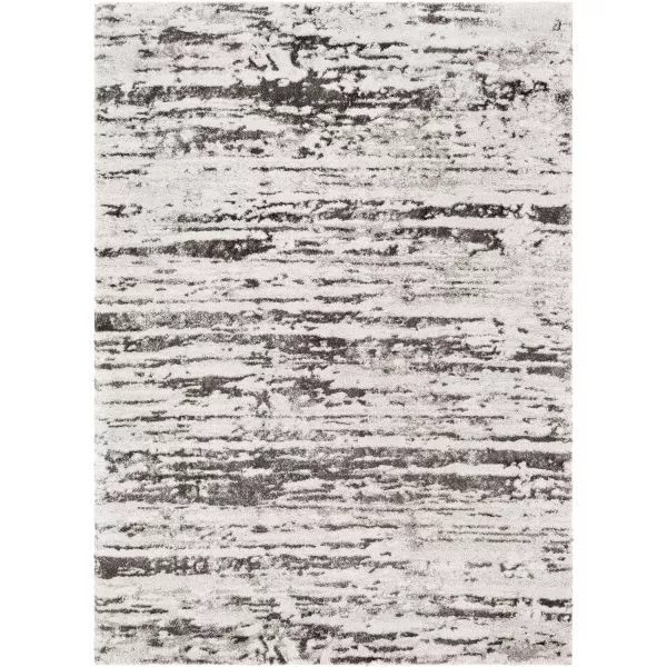 Artistic Weavers Lamarque Modern Shag Area Rug 53 x 73 GrayIvory2 x 3 GrayIvory