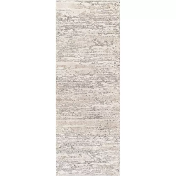 Artistic Weavers Lamarque Modern Shag Area Rug 53 x 73 GrayIvory27 x 73 Gray  Tan