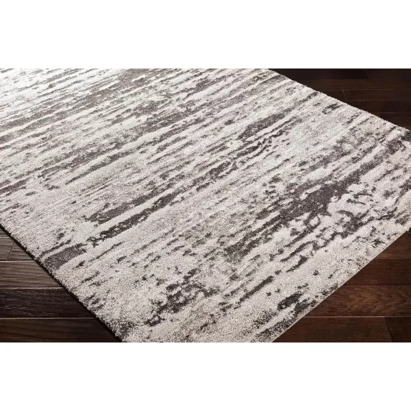 Artistic Weavers Lamarque Modern Shag Area Rug 53 x 73 GrayIvory53 Round GrayIvory