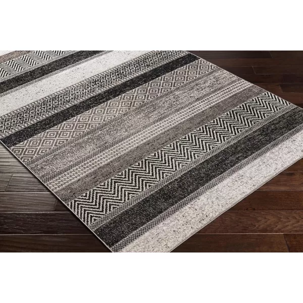 Artistic Weavers Lavadora Abstract Machine Washable Area Rug710 x 10Gray67 x 9