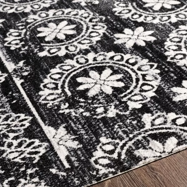 Artistic Weavers Lavadora Boho Machine Washable Area Rug53 x 7Black27 x 73