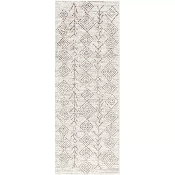 Artistic Weavers Lavadora Boho Machine Washable Area Rug53 x 7Grey27 x 73