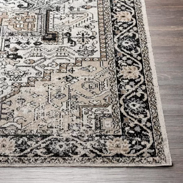 Artistic Weavers Lavadora Machine Washable Area Rug 53 x 7 TaupeTaupe 93 x 12