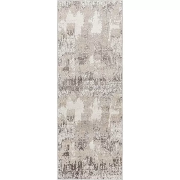 Artistic Weavers Lavadora Modern Abstract Machine Washable Area Rug53 x 7Grey27 x 73