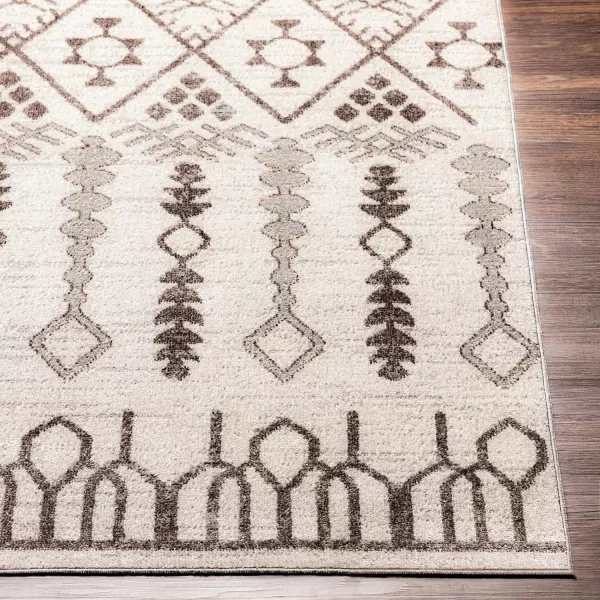 Artistic Weavers Lavadora Printed Machine Washable Area Rug53 x 7Brown53 x 7