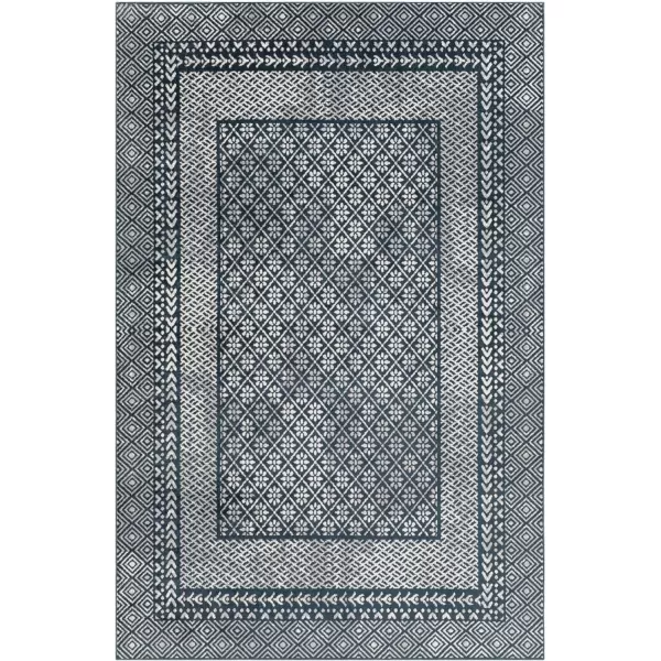 Artistic Weavers Lavadora Vintage Machine Washable Area Rug53 x 7Navy53 x 7