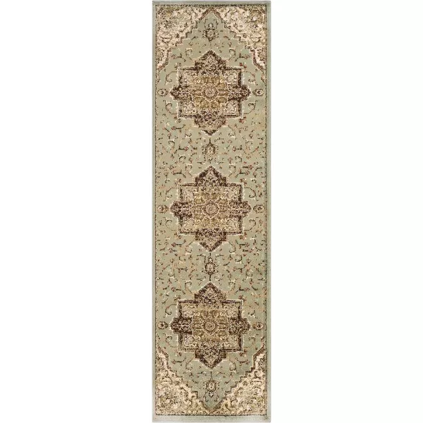 Artistic Weavers Lennox Area Rug 710 x 112110 x 211 Sage  Brown