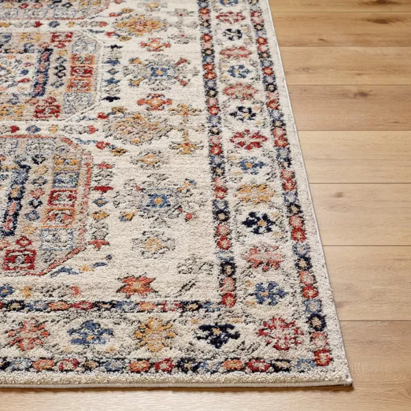 Artistic Weavers Liebe Traditional Minishag Area Rug 53 x 7 CreamMulti2 X 211 CreamMulti