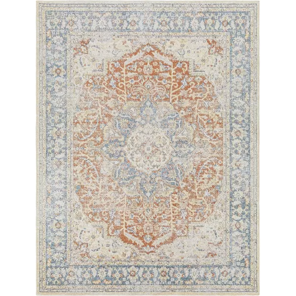 Artistic Weavers Lillian Traditional Washable Rug53 x 7BrownBrown 710 x 102