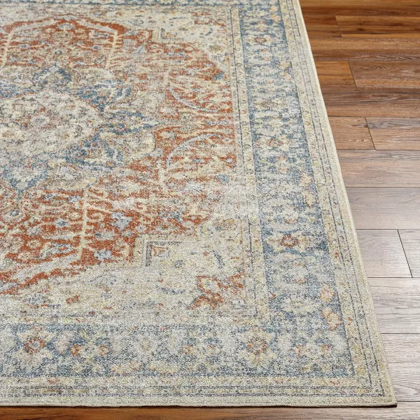 Artistic Weavers Lillian Traditional Washable Rug53 x 7BrownBrown 710 x 102