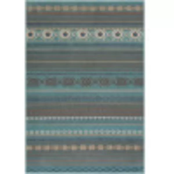 Artistic Weavers Lisina Teal Area Rug 2 x 2112 x 211 Teal