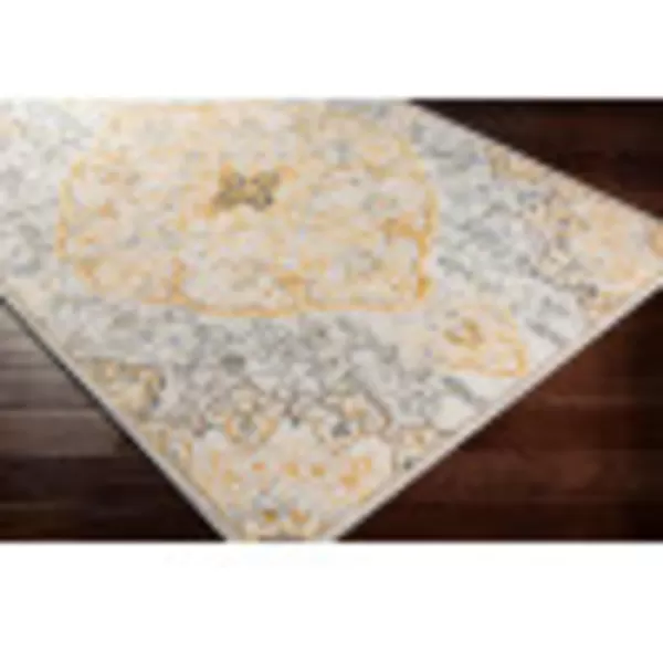 Artistic Weavers Lohena Vintage Medallion Area Rug53 x 71YellowYellow 6 ft 7 in x 9 ft