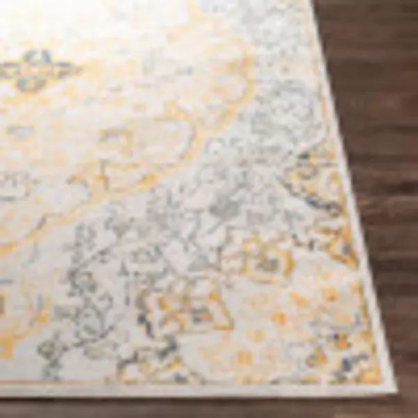 Artistic Weavers Lohena Vintage Medallion Area Rug53 x 71YellowYellow 9 ft x 12 ft 3 in