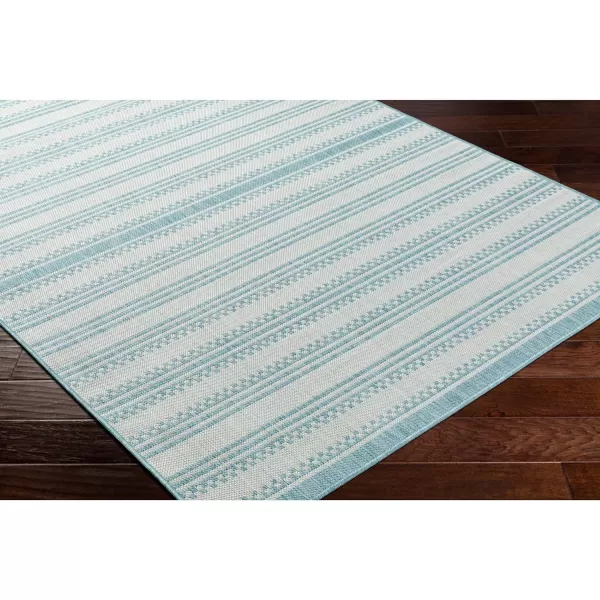 Artistic Weavers Long Beach Area Rug 53 x 7 BlueCreamBlueCream 27 x 73