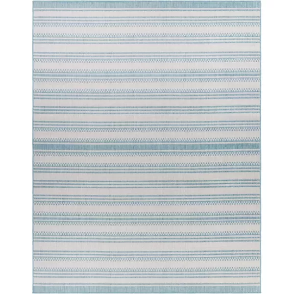 Artistic Weavers Long Beach Area Rug 53 x 7 BlueCreamBlueCream 710 x 10