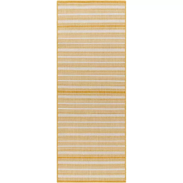 Artistic Weavers Long Beach Area Rug 53 x 7 BlueCreamYellowCream 27 x 73