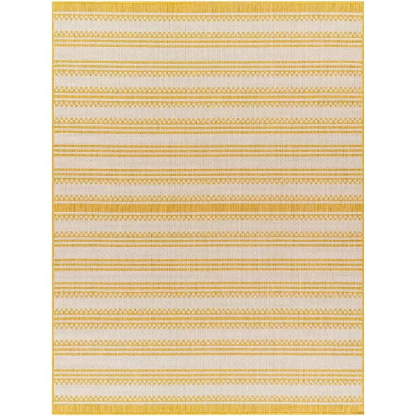 Artistic Weavers Long Beach Area Rug 53 x 7 BlueCreamYellowCream 53 x 7