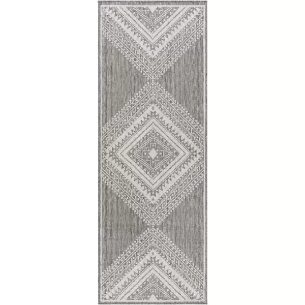 Artistic Weavers Long Beach Area Rug 53 x 7 BlueGrayLight Gray 27 x 73