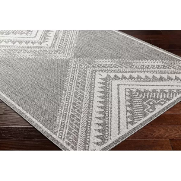 Artistic Weavers Long Beach Area Rug 53 x 7 BlueGrayLight Gray 27 x 73