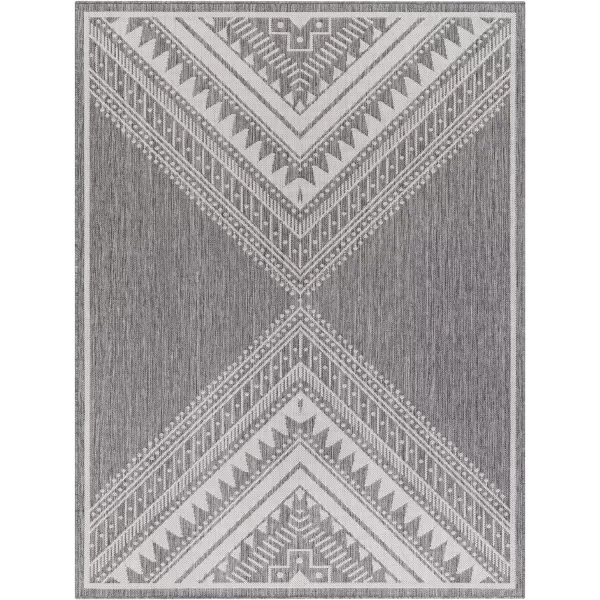 Artistic Weavers Long Beach Area Rug 53 x 7 BlueGrayLight Gray 53 x 7