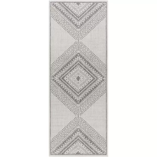 Artistic Weavers Long Beach Area Rug 53 x 7 BlueLight Gray 27 x 73