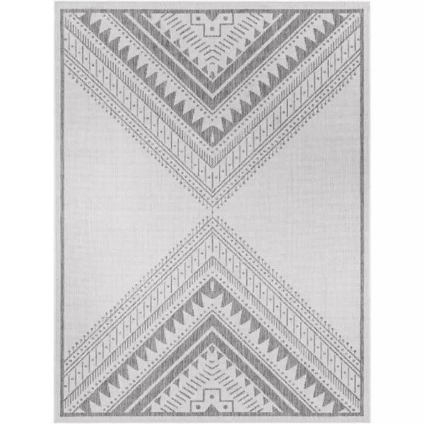 Artistic Weavers Long Beach Area Rug 53 x 7 BlueLight Gray 53 x 7