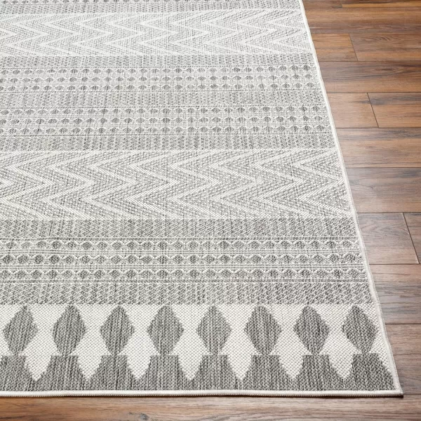 Artistic Weavers Long Beach Area Rug 53 x 7 BlueWhiteCool Gray 27 x 73