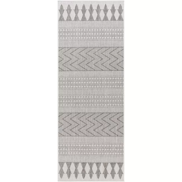 Artistic Weavers Long Beach Area Rug 53 x 7 BlueWhiteMedium Gray 27 x 73