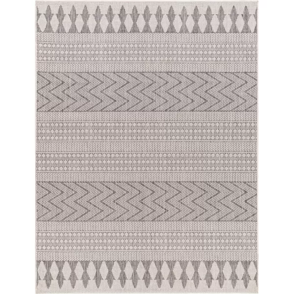 Artistic Weavers Long Beach Area Rug 53 x 7 BlueWhiteMedium Gray 53 x 7