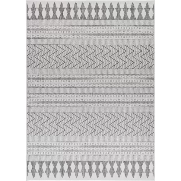 Artistic Weavers Long Beach Area Rug 53 x 7 BlueWhiteMedium Gray 67 x 9