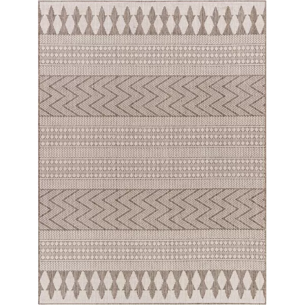 Artistic Weavers Long Beach Area Rug 53 x 7 BlueWhiteTaupeBrown 53 x 7