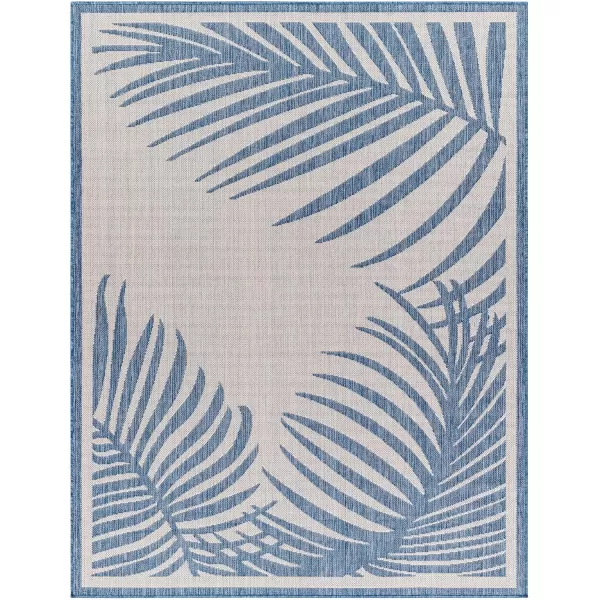 Artistic Weavers Long Beach Area Rug 53 x 7 Light GrayBlueArtistic Weavers Long Beach Area Rug 53 x 7 Light GrayBlue