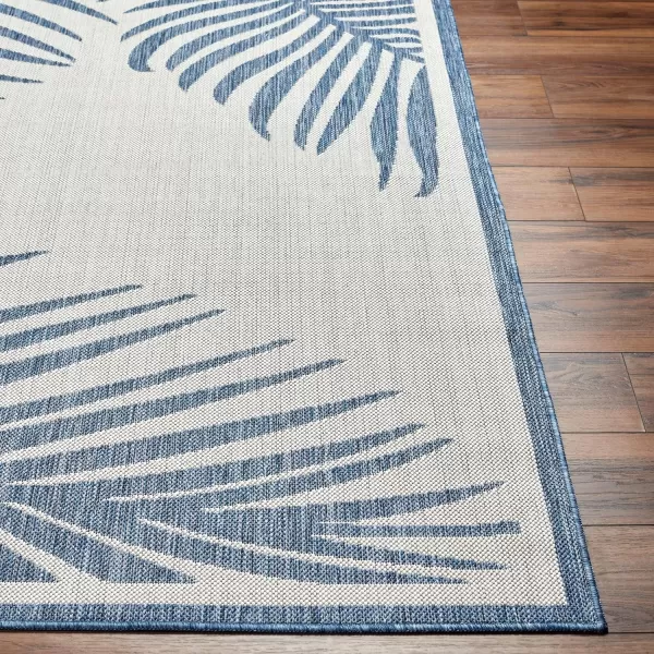 Artistic Weavers Long Beach Area Rug 53 x 7 Light GrayBlueArtistic Weavers Long Beach Area Rug 53 x 7 Light GrayBlue