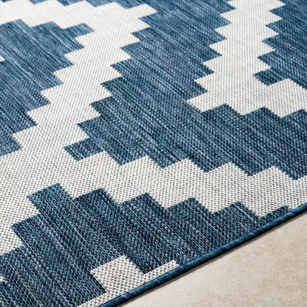 Artistic Weavers Long Beach Area Rug 53 x 7 Red OrangeGrayBlueGray 53 x 7