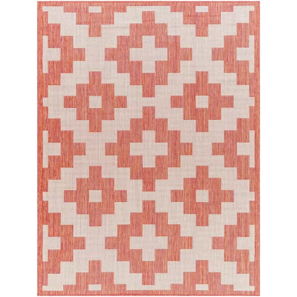 Artistic Weavers Long Beach Area Rug 53 x 7 Red OrangeGrayRed OrangeGray 67 x 9