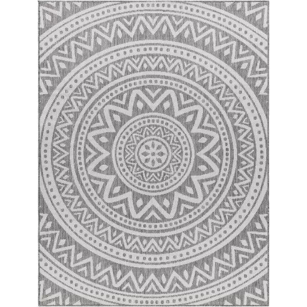 Artistic Weavers Long Beach Area Rug 53 x 7 WhiteGrayTaupeGray 53 x 7