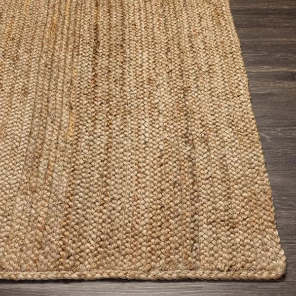 Artistic Weavers Loudon Braided Jute Area Rug5 x 76Tan10 x 14