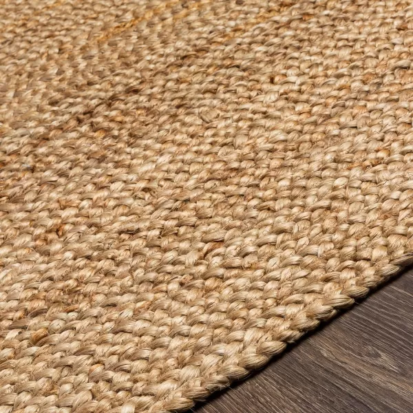 Artistic Weavers Loudon Braided Jute Area Rug5 x 76Tan10 x 14